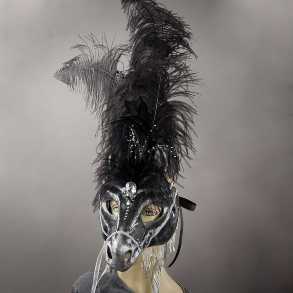 Black Horse Masquerade Mask Erik s Inspiration