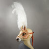 Palomino Horse Mask side view