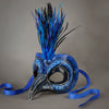 Blue Jay bird mask detail