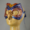 Blue Owl mask side view