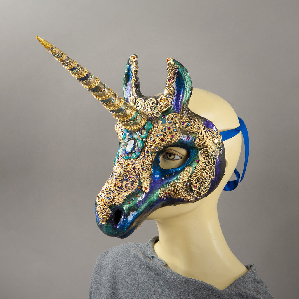 Magic Unicorn Hand-Made Mask